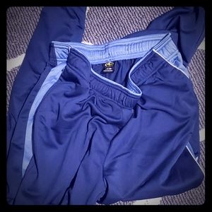 Dark blue,  basketball practice pants